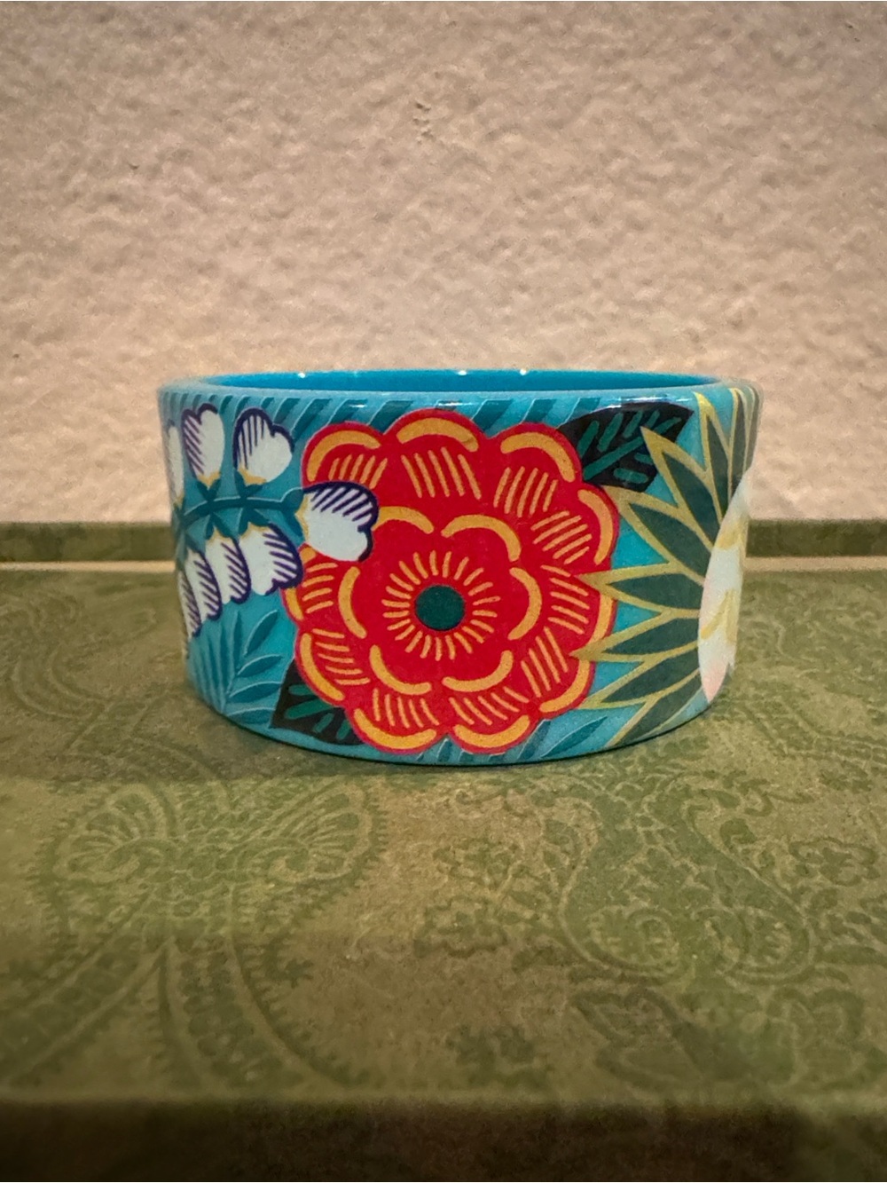 Vintage Avon Tropical Beauty Bangle Bracelet Acrylic 1987